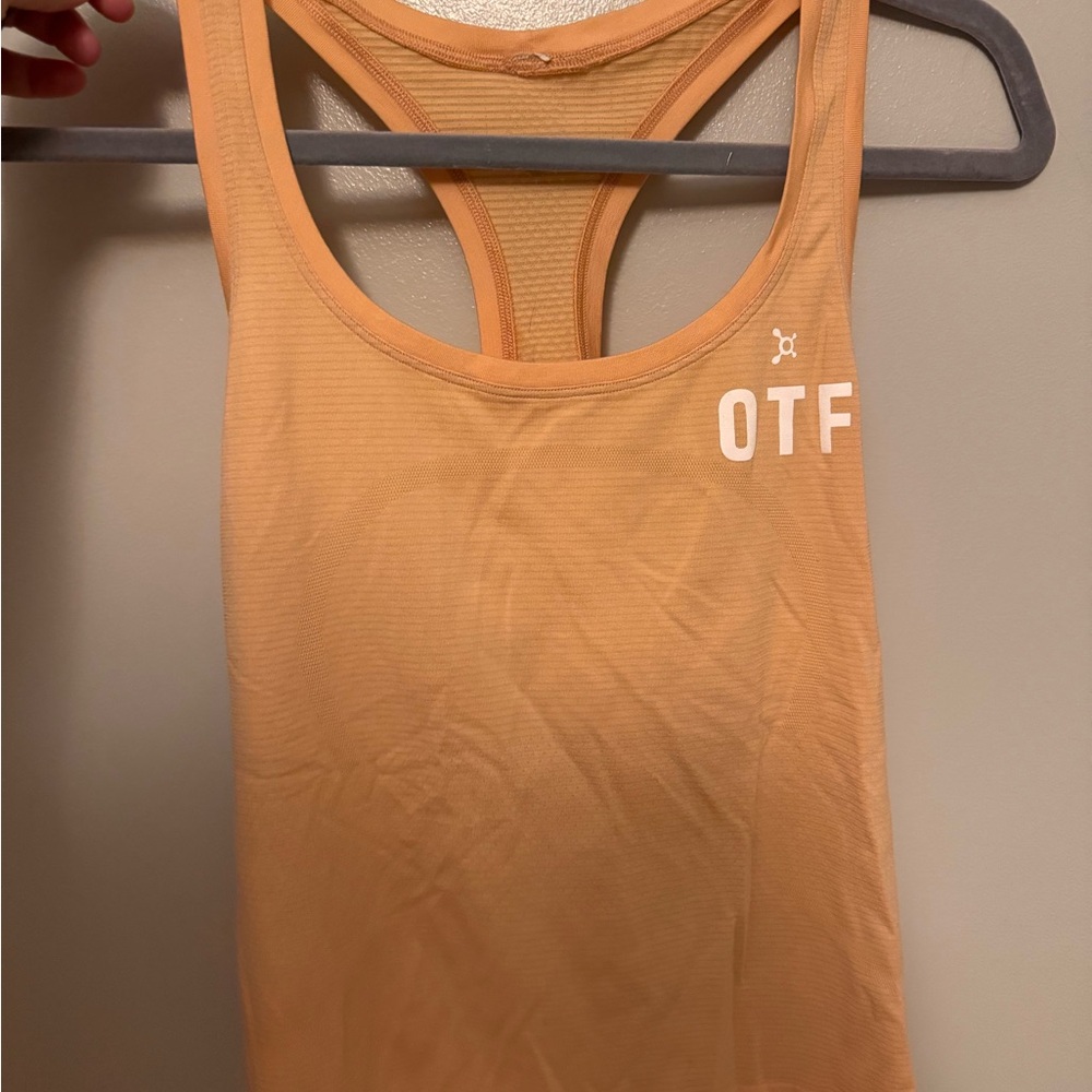 Lululemon Athletica Orange Tank Top